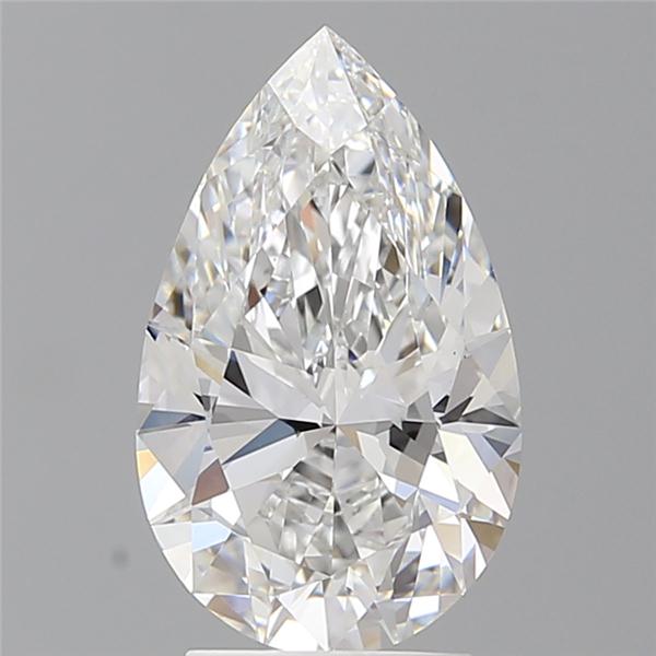 IGI 3.01 Carat Pear Lab Grown Diamond 人工培育鑽石 實驗室人造鑽石