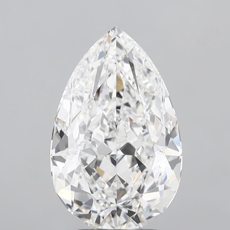 IGI 5.02 Carat Pear Lab Grown Diamond 人工培育鑽石 實驗室人造鑽石