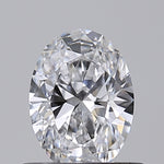 IGI 0.5 Carat Oval Lab Grown Diamond