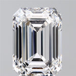 GIA 4.16 Carat Emerald Lab Grown Diamond 人工培育鑽石 實驗室人造鑽石