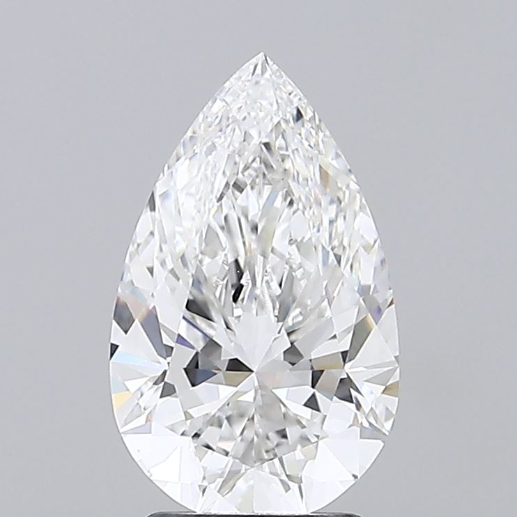 IGI 2.77 Carat Pear Lab Grown Diamond 人工培育鑽石 實驗室人造鑽石