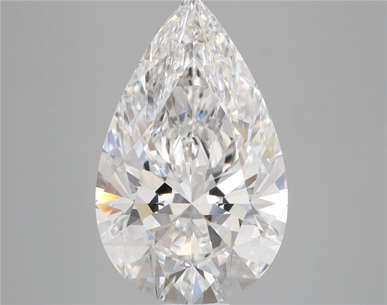 IGI 3.94 Carat Pear Lab Grown Diamond 人工培育鑽石 實驗室人造鑽石