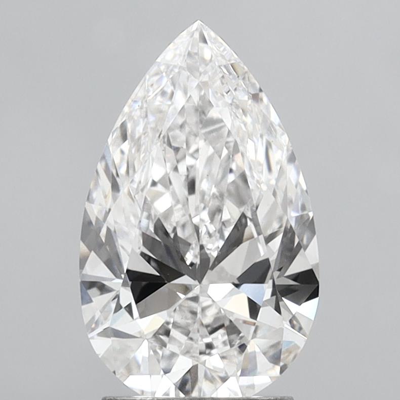 IGI 2.32 Carat Pear Lab Grown Diamond 人工培育鑽石 實驗室人造鑽石