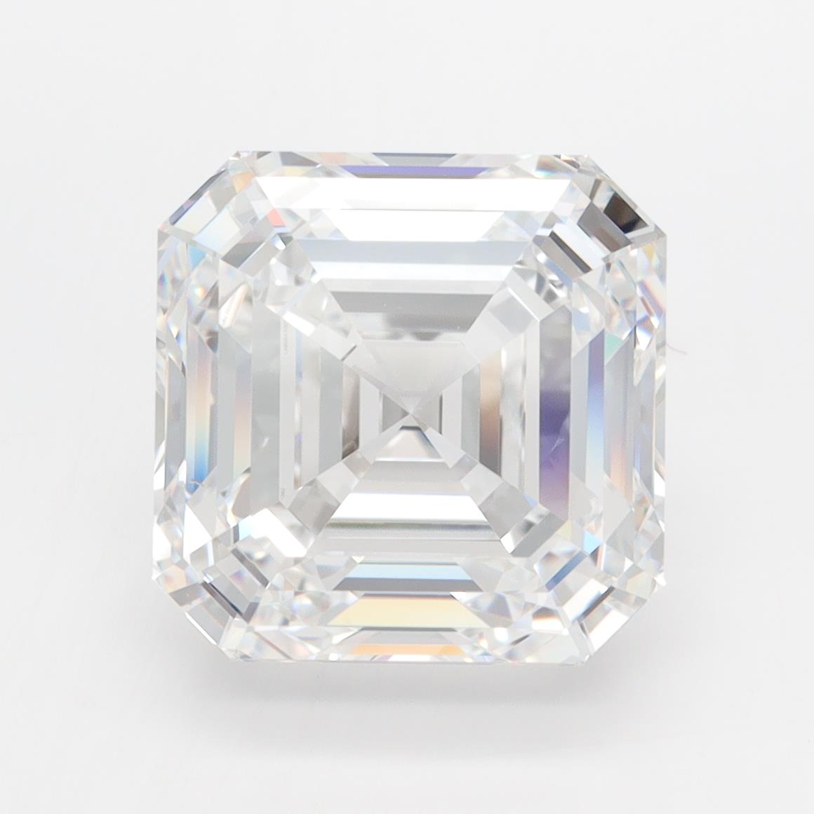 GIA 6.23 Carat Asscher Lab Grown Diamond 人工培育鑽石 實驗室人造鑽石