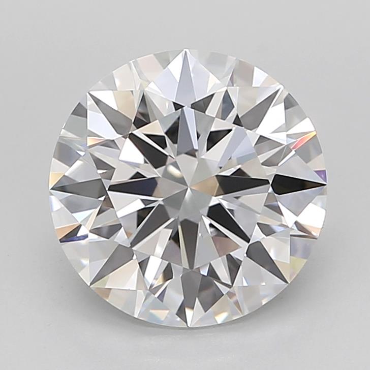 IGI 2.87 Carat Round Brilliant Lab Grown Diamond