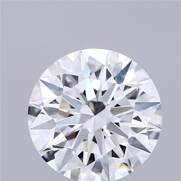 IGI 2.55 Carat Round Brilliant Lab Grown Diamond