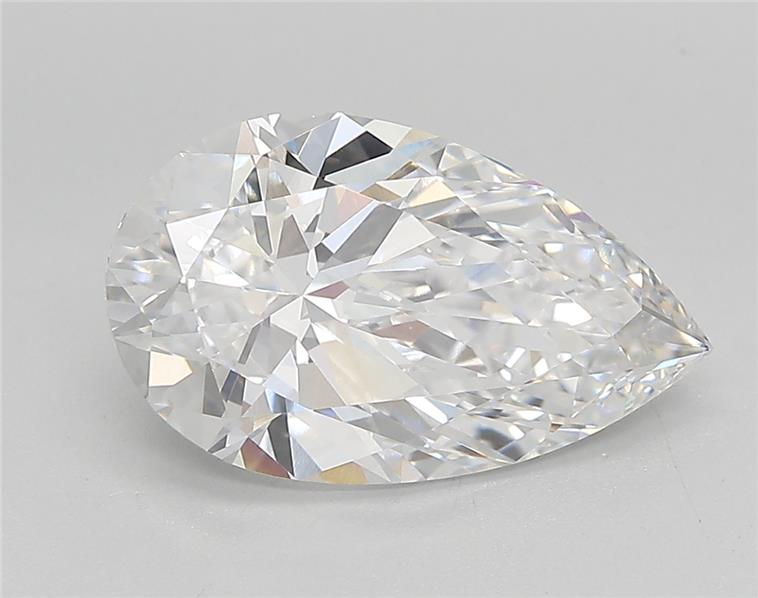 IGI 2.93 Carat Pear Lab Grown Diamond 人工培育鑽石 實驗室人造鑽石