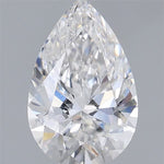 IGI 1.24 Carat Pear Lab Grown Diamond 人工培育鑽石 實驗室人造鑽石