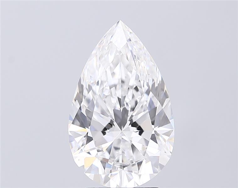 IGI 4.05 Carat Pear Lab Grown Diamond 人工培育鑽石 實驗室人造鑽石