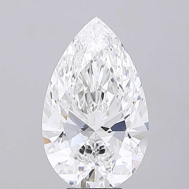 IGI 6.58 Carat Pear Lab Grown Diamond 人工培育鑽石 實驗室人造鑽石