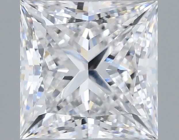GIA 1.5 Carat Princess Cut Lab Grown Diamond