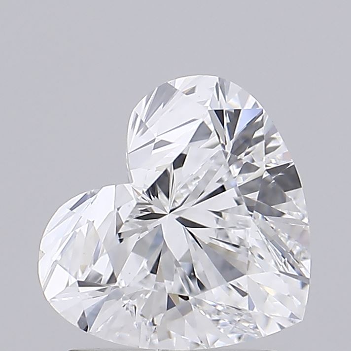 IGI 1.56 Carat Heart Lab Grown Diamond
