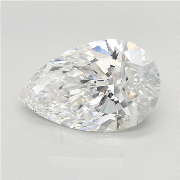 IGI 6.48 Carat Pear Lab Grown Diamond 人工培育鑽石 實驗室人造鑽石