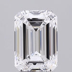 GIA 3.19 Carat Emerald Lab Grown Diamond 人工培育鑽石 實驗室人造鑽石