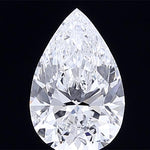 GIA 3.51 Carat Pear Lab Grown Diamond 人工培育鑽石 實驗室人造鑽石