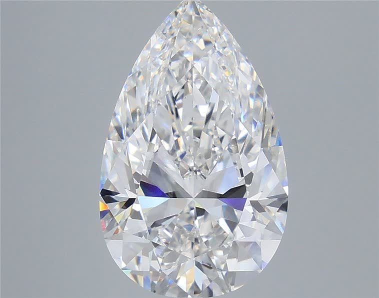 IGI 5.05 Carat Pear Lab Grown Diamond 人工培育鑽石 實驗室人造鑽石