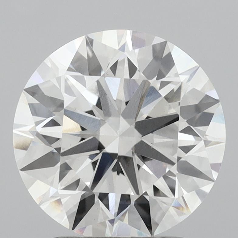 IGI 2.57 Carat Round Brilliant Lab Grown Diamond