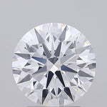 IGI 2.55 Carat Round Brilliant Lab Grown Diamond