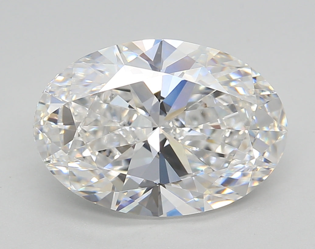 GIA 4.01 Carat Oval Lab Grown Diamond