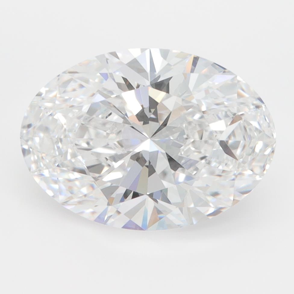 GIA 3.01 Carat Oval Lab Grown Diamond 人工培育鑽石 實驗室人造鑽石