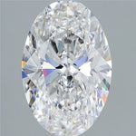 IGI 3.50 Carat Oval Lab Grown Diamond 人工培育鑽石 實驗室人造鑽石