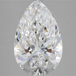 IGI 5.05 Carat Pear Lab Grown Diamond 人工培育鑽石 實驗室人造鑽石