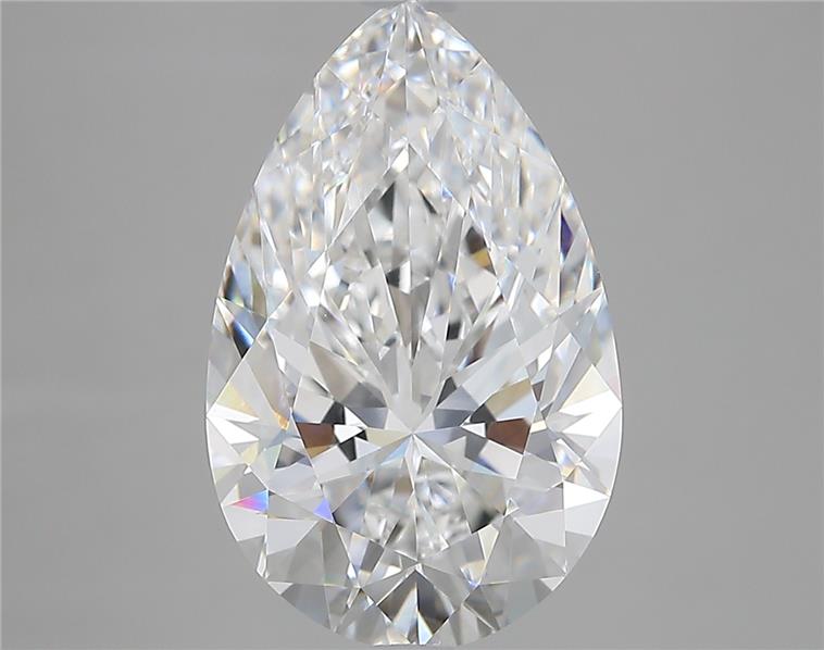 IGI 5.05 Carat Pear Lab Grown Diamond 人工培育鑽石 實驗室人造鑽石