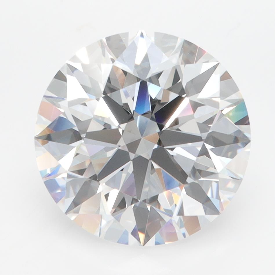 GIA 4.10 Carat Round Brilliant Lab Grown Diamond 人工培育鑽石 實驗室人造鑽石