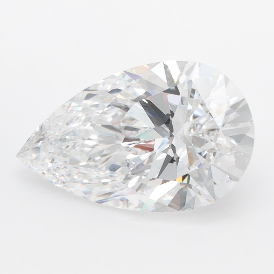 IGI 2.10 Carat Pear Lab Grown Diamond 人工培育鑽石 實驗室人造鑽石