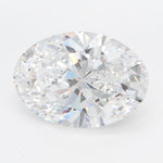 GIA 3.40 Carat Oval Lab Grown Diamond 人工培育鑽石 實驗室人造鑽石