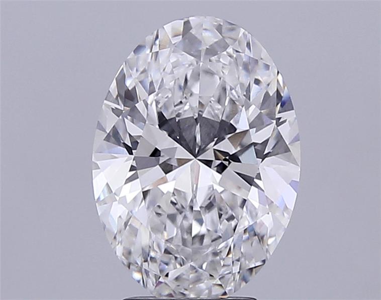 IGI 4.05 Carat Oval Lab Grown Diamond 人工培育鑽石 實驗室人造鑽石