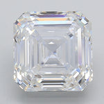 IGI 4.1 Carat Square Emerald Lab Grown Diamond
