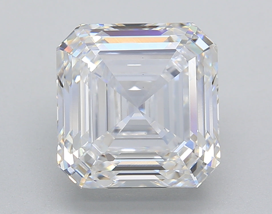 IGI 4.1 Carat Square Emerald Lab Grown Diamond