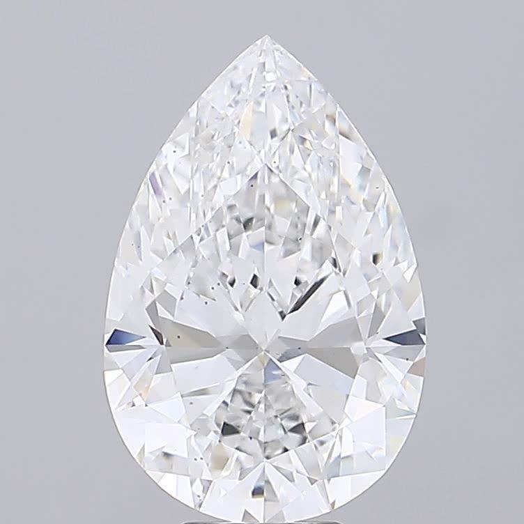 IGI 8.10 Carat Pear Lab Grown Diamond 人工培育鑽石 實驗室人造鑽石