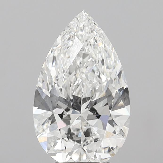 IGI 3.54 Carat Pear Lab Grown Diamond 人工培育鑽石 實驗室人造鑽石