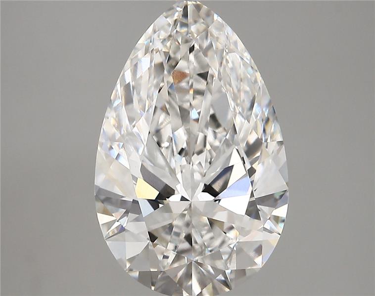 IGI 4.40 Carat Pear Lab Grown Diamond 人工培育鑽石 實驗室人造鑽石