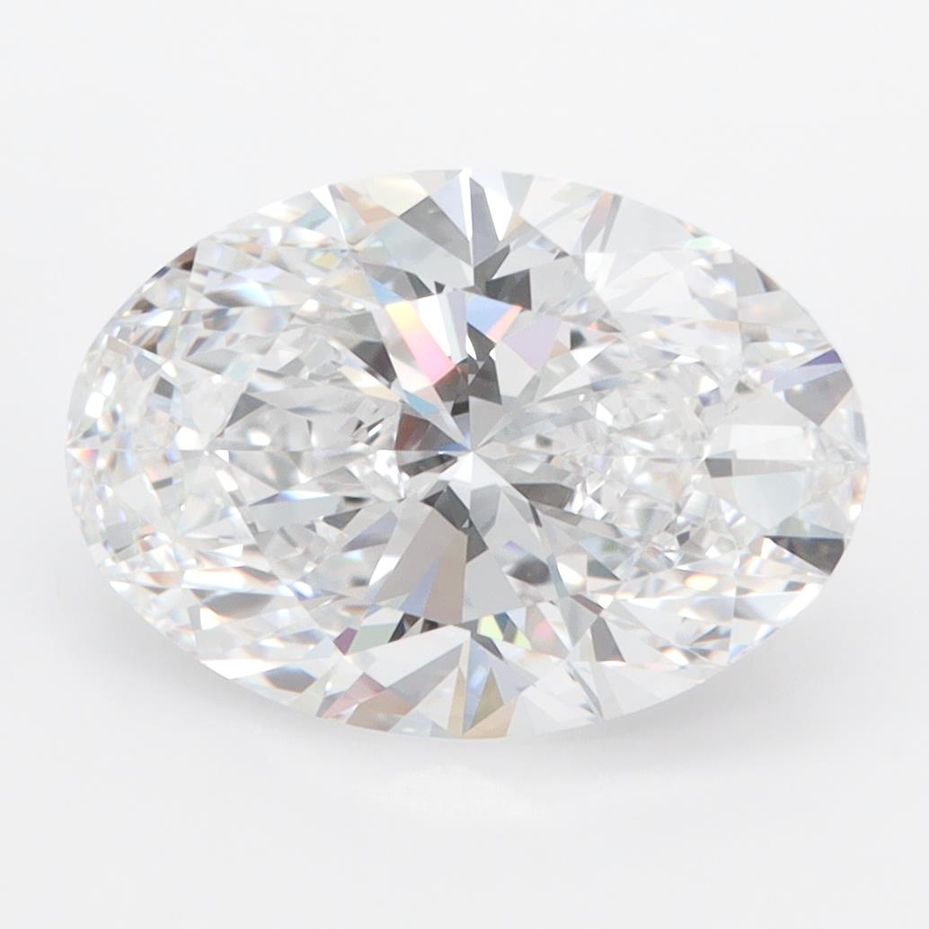 IGI 3.45 Carat Oval Lab Grown Diamond 人工培育鑽石 實驗室人造鑽石