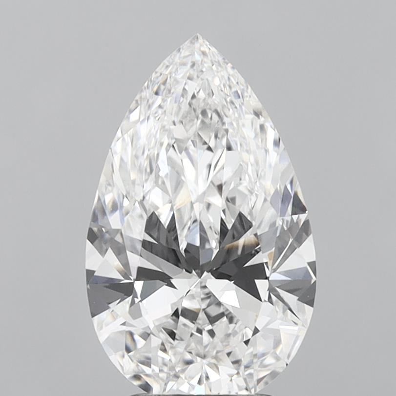 IGI 3 Carat Pear Lab Grown Diamond