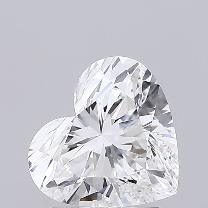 IGI 1.62 Carat Heart Lab Grown Diamond
