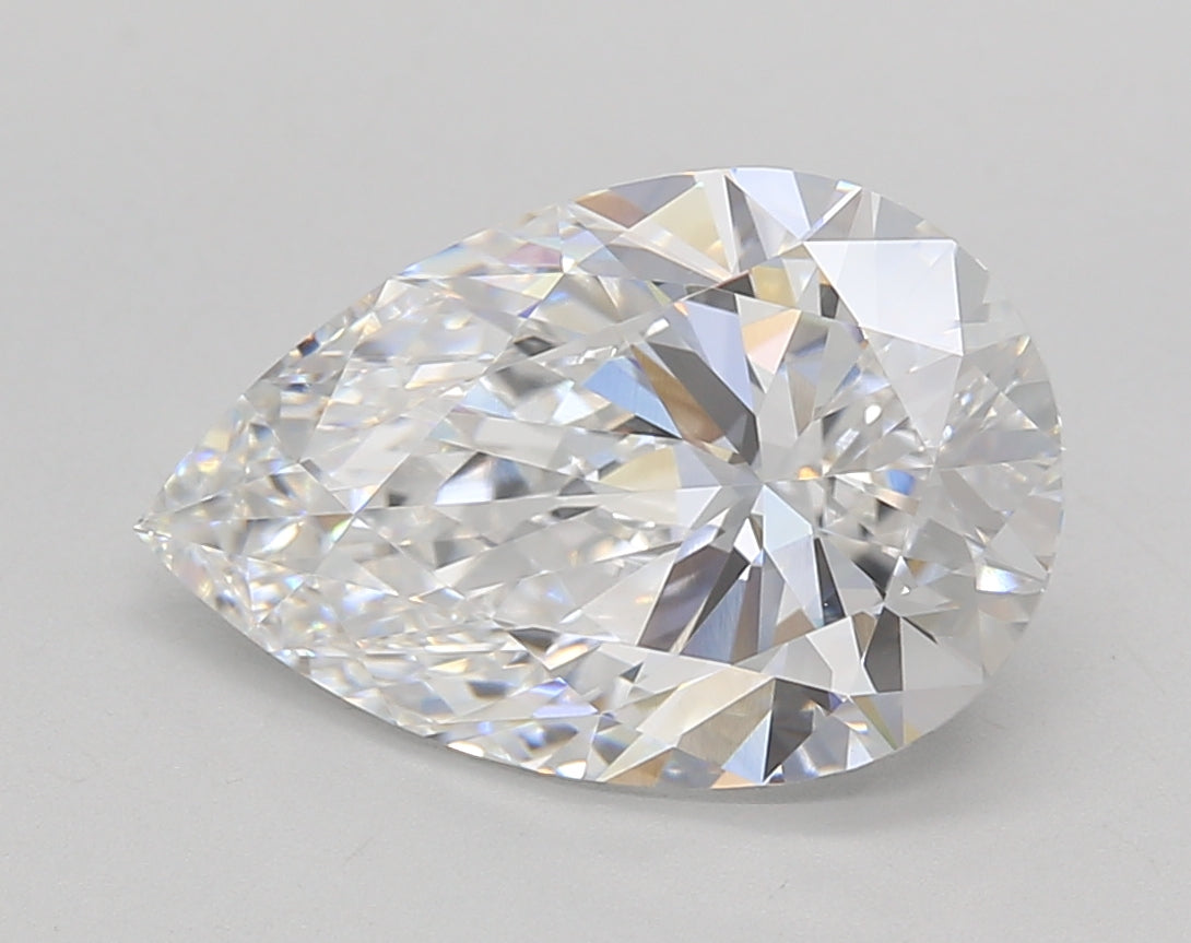 IGI 3.52 Carat Pear Lab Grown Diamond