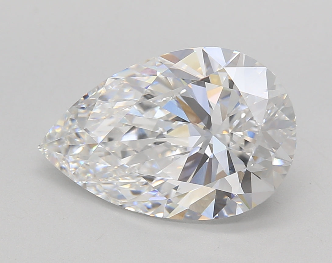 IGI 3.52 Carat Pear Lab Grown Diamond