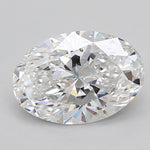 GIA 2.44 Carat Oval Lab Grown Diamond 人工培育鑽石 實驗室人造鑽石