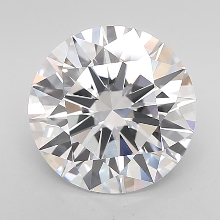IGI 2.88 Carat Round Brilliant Lab Grown Diamond