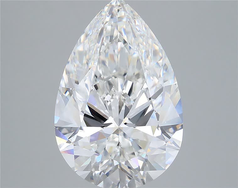 IGI 4.80 Carat Pear Lab Grown Diamond 人工培育鑽石 實驗室人造鑽石