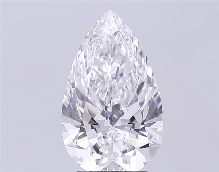 IGI 3.02 Carat Pear Lab Grown Diamond 人工培育鑽石 實驗室人造鑽石