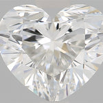 IGI 1.61 Carat Heart Lab Grown Diamond