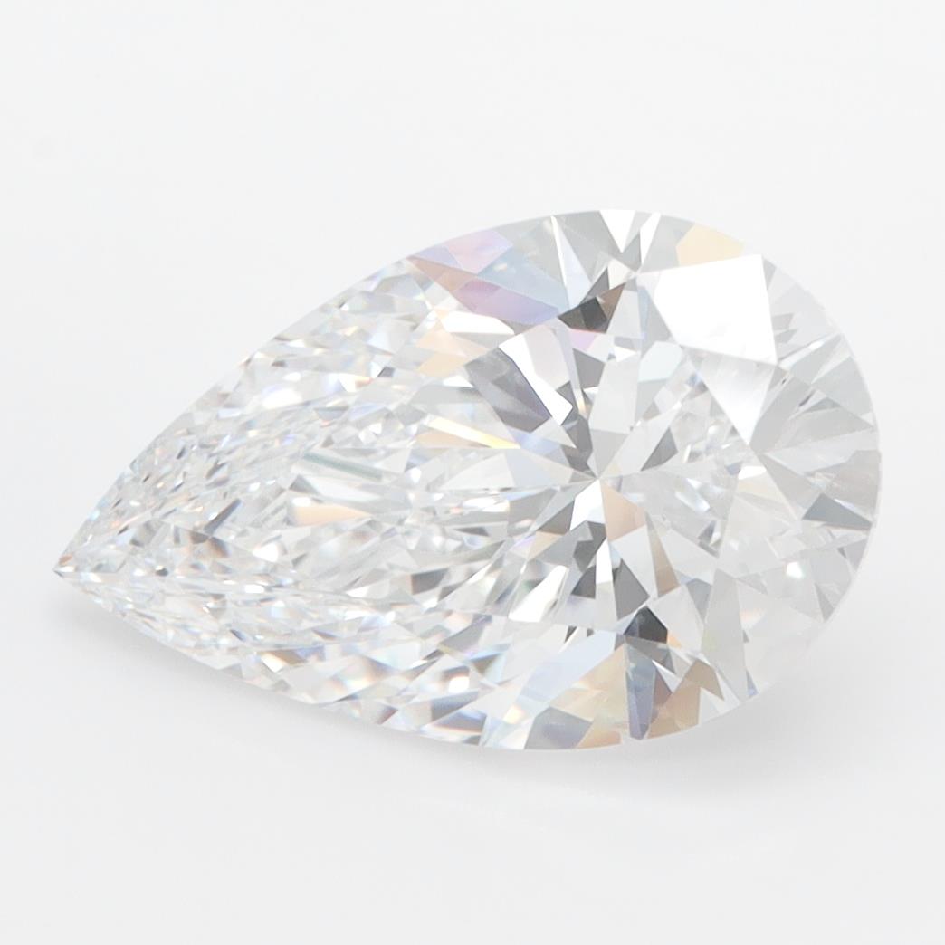 IGI 3.01 Carat Pear Lab Grown Diamond 人工培育鑽石 實驗室人造鑽石