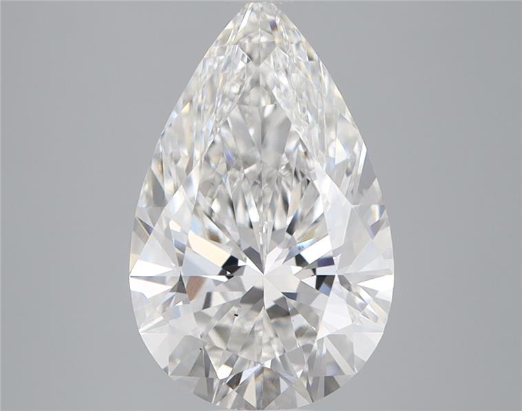 IGI 2.98 Carat Pear Lab Grown Diamond 人工培育鑽石 實驗室人造鑽石