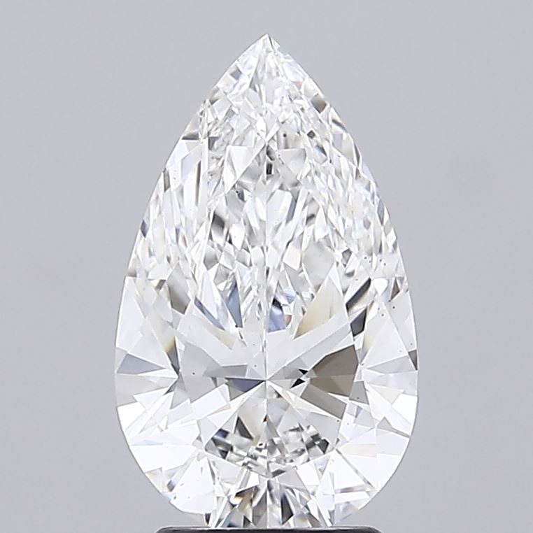 IGI 3.05 Carat Pear Lab Grown Diamond 人工培育鑽石 實驗室人造鑽石