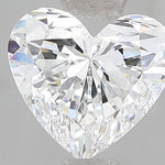 IGI 1.54 Carat Heart Lab Grown Diamond